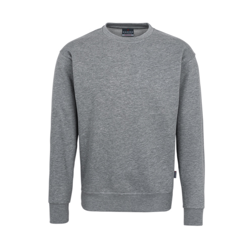 S Hakro Sweatshirt Premium Pullover 471 grau-meliert Gr 